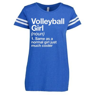 Volleyball Gifts For Teen Retro Vintage Heart Enza Ladies Jersey Football T-Shirt