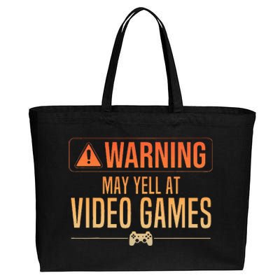 Video Game For Women Gaming Nerd Pc Gamer Cotton Canvas Jumbo Tote