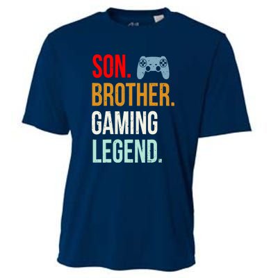 Vintage Gaming Gamer Brother Video Game Cooling Performance Crew T-Shirt