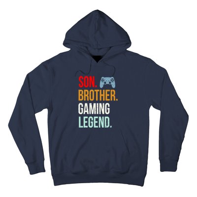 Vintage Gaming Gamer Brother Video Game Hoodie