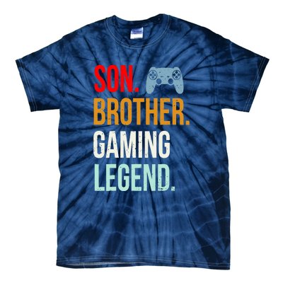 Vintage Gaming Gamer Brother Video Game Tie-Dye T-Shirt