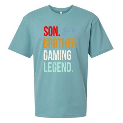 Vintage Gaming Gamer Brother Video Game Sueded Cloud Jersey T-Shirt