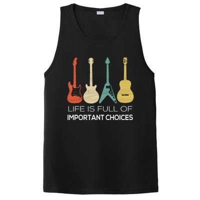 Vintage Guitar Gift Electric And Acoustic PosiCharge Competitor Tank