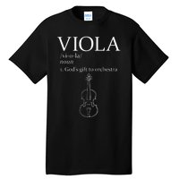 Viola GodS Gift For Orchestra Tall T-Shirt