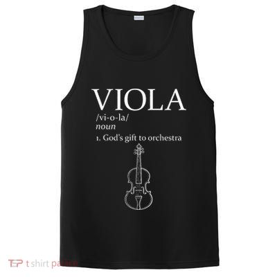 Viola GodS Gift For Orchestra PosiCharge Competitor Tank
