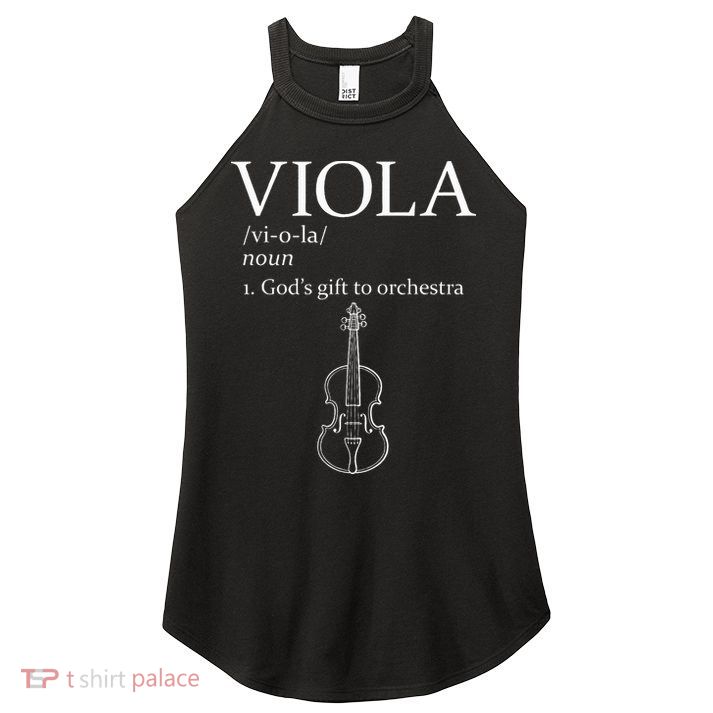 Viola GodS Gift For Orchestra Women's Perfect Tri Rocker Tank