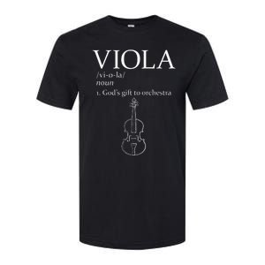 Viola GodS Gift For Orchestra Softstyle CVC T-Shirt