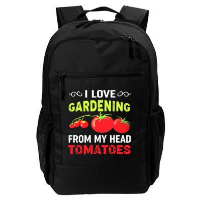 Vegetable Gardener, Gardening, Funny Pun: Head Tomatoes Backpack