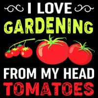 Vegetable Gardener, Gardening, Funny Pun: Head Tomatoes Backpack