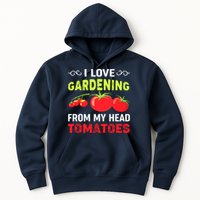 Vegetable Gardener, Gardening, Funny Pun: Head Tomatoes Hoodie