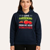 Vegetable Gardener, Gardening, Funny Pun: Head Tomatoes Hoodie