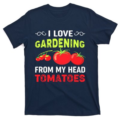 Vegetable Gardener, Gardening, Funny Pun: Head Tomatoes T-Shirt