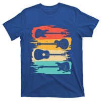 Vintage Guitar Gift Music Band Guitarist Stuff Funny Gift T-Shirt