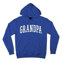 Varsity Grandpa Gift Tall Hoodie