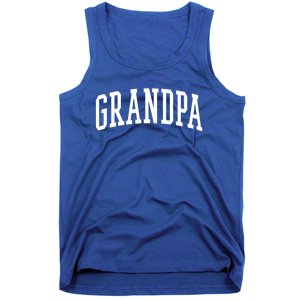 Varsity Grandpa Gift Tank Top