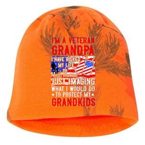 Veteran Grandpa Grandkids Kati - Camo Knit Beanie