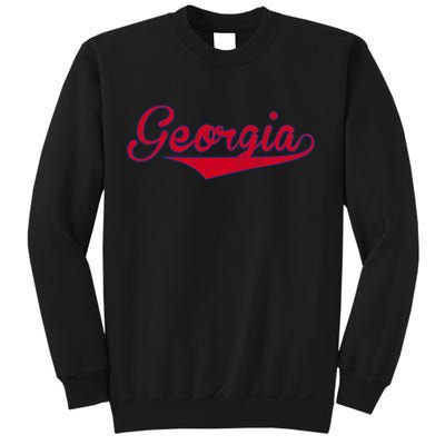 Vintage Georgia Ga Throwback Retro Sweatshirt