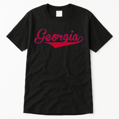 Vintage Georgia Ga Throwback Retro Tall T-Shirt