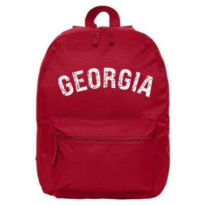 Vintage Georgia Georgia Red 16 in Basic Backpack