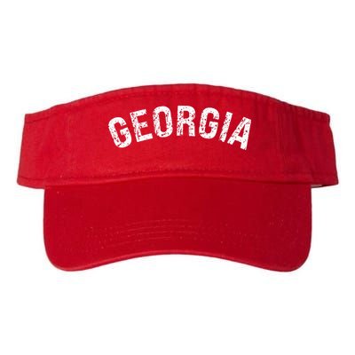 Vintage Georgia Georgia Red Visor