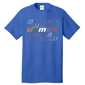 Video Games Gamer Gift Retro Gaming Gift Tall T-Shirt