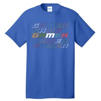 Video Games Gamer Gift Retro Gaming Gift Tall T-Shirt