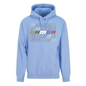 Video Games Gamer Gift Retro Gaming Gift Unisex Surf Hoodie