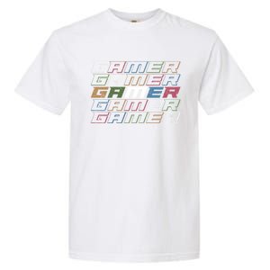 Video Games Gamer Gift Retro Gaming Gift Garment-Dyed Heavyweight T-Shirt