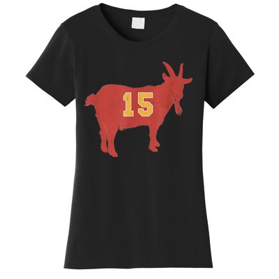 Vintage Grunge GOAT 15 Red And Gold Women's T-Shirt