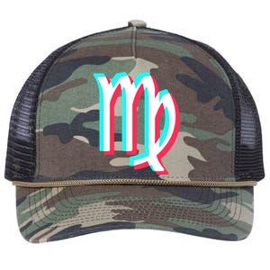 Virgo Great Gift And Zodiac Gift Virgo Meaningful Gift Retro Rope Trucker Hat Cap