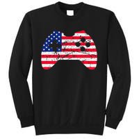 Video Game Gamer USA 4th of July Retro Sweatshirt