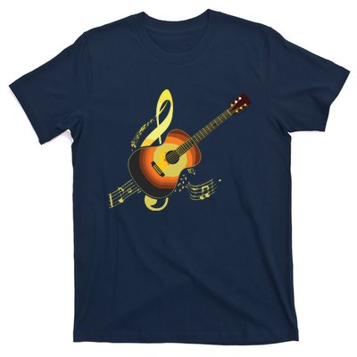 Vintage Guitar Gift For Men Women Music Band Guitarist Stuff T-Shirt