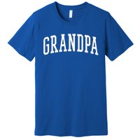 Varsity Grandpa Gift Premium T-Shirt