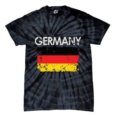 Vintage Germany German Flag Pride Gift Tie-Dye T-Shirt