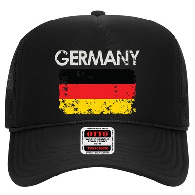 Vintage Germany German Flag Pride Gift Trucker Hat