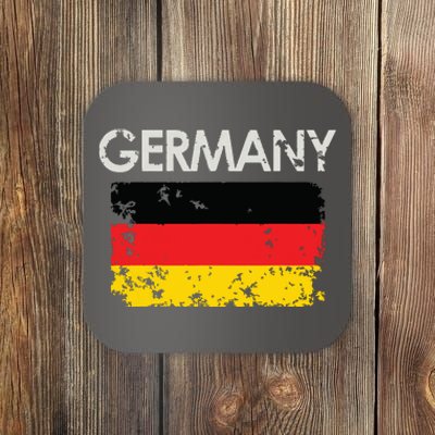 Vintage Germany German Flag Pride Gift Coaster