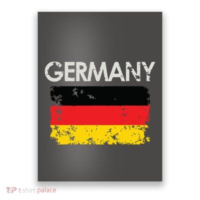 Vintage Germany German Flag Pride Gift Poster