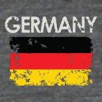 Vintage Germany German Flag Pride Gift Kids T-Shirt