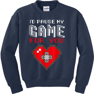 Video Game Gaming Valentines Day Gamer Gift For Boys Men Kids Sweatshirt