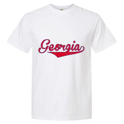 Vintage Georgia Ga Throwback Retro Garment-Dyed Heavyweight T-Shirt