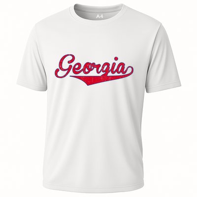 Vintage Georgia Ga Throwback Retro Performance Shirt