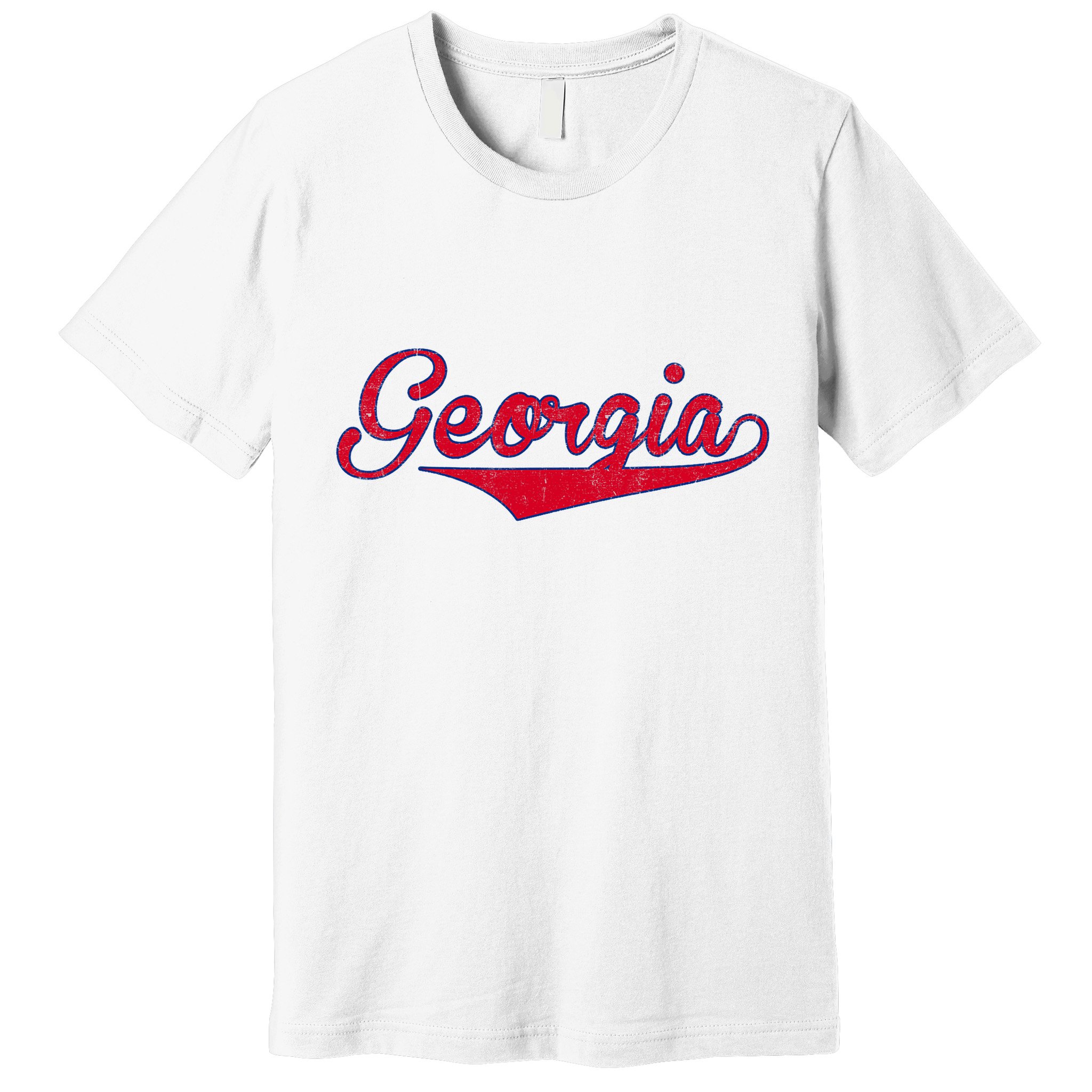 Vintage Georgia Ga Throwback Retro Premium T-Shirt