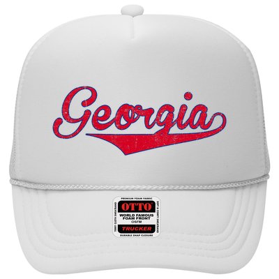 Vintage Georgia Ga Throwback Retro Trucker Hat
