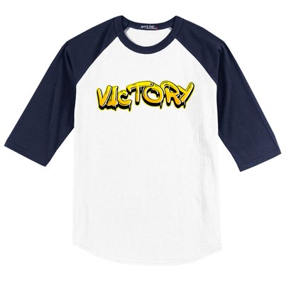 Victory Gymnastics Graffiti Baseball Sleeve Shirt