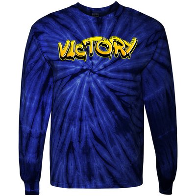 Victory Gymnastics Graffiti Tie-Dye Long Sleeve Shirt