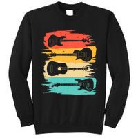 Vintage Guitar Gift For Music Band Guitarist Stuff Sweatshirt