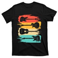 Vintage Guitar Gift For Music Band Guitarist Stuff T-Shirt