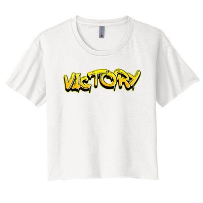 Victory Gymnastics Graffiti Women's Crop Top Tee