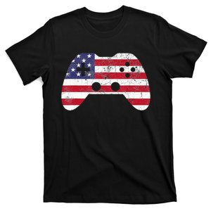 Video Game Gamer USA 4th Of July T-Shirt