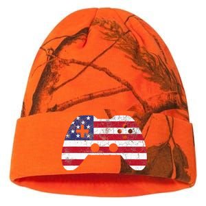 Video Game Gamer USA 4th Of July Kati Licensed 12" Camo Beanie